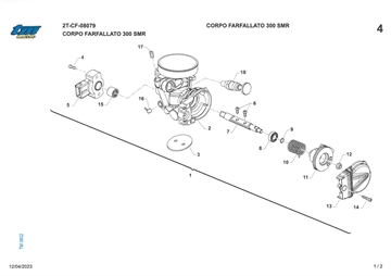 Karburator 2T-CF-08079